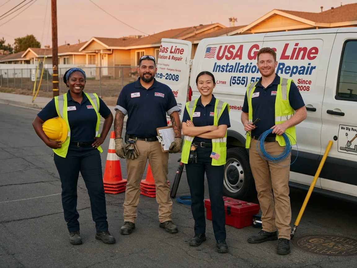 Gas Line Installation company in Manchester, WA
